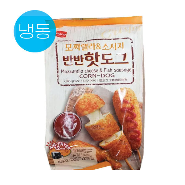 Wang Mozzarella Cheese&FishSausage Corn-Dog 