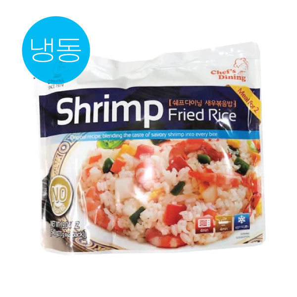 쉐프다이닝 새우볶음밥 540g CHEF DINING Shrimp Fried Rice 540g