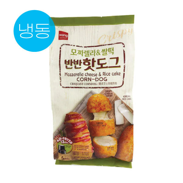 WANG Mozzarella Cjeese & Rice Cake Corn Dog 375g