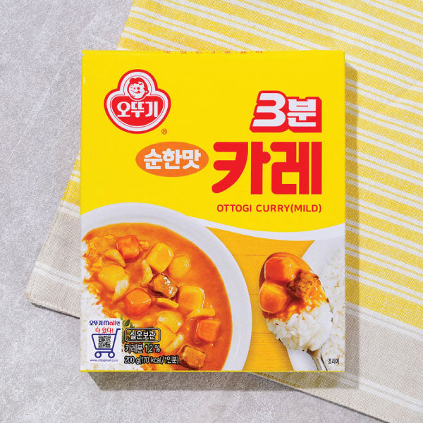 오뚜기 삼분 카레 순한맛 200g OTG 3 Min Curry Sauce Mild 200g