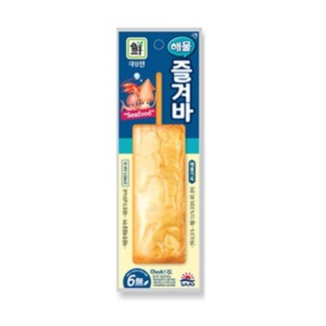 대림 즐겨바 해물 70g DLM Fish Cake Bar Seafood 70g