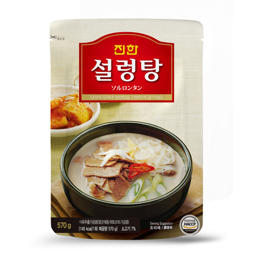 진한 설렁탕 500g JH Retort Stock Soup Stew Meat 500g