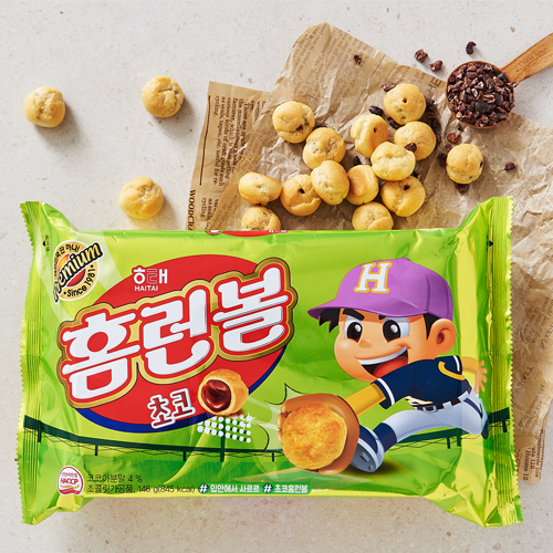 해태 홈런볼 초코 빅 128g HT Homerunball Choco128g